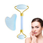 Roller Visage et Gua Sha Masseur Opalite et Obsidienne, Outil de Massage Facial SkinovaWoman™